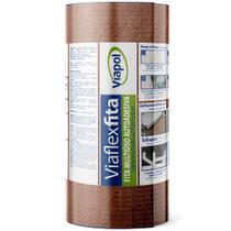 Fita Multiuso Impermeável Auto-Adesiva Asfáltica para Telha 30 cm x 10 Metros - V0616285 - VIAPOL Fita Multiuso Impermeável Auto-Adesiva Asfáltica para Telha 30 cm x 10 Metros - V0616285 - VIAPOL