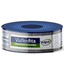 Fita Multiuso Pro Autoadesiva Asfáltica Viaflex 5cm x 10 Metros - V0616747 - VIAPOL Fita Multiuso Pro Autoadesiva Asfáltica Viaflex 5cm x 10 Metros - V0616747 - VIAPOL