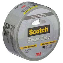 Fita Multiuso Silver Tape 45mm x 25m Cinza - 3M