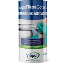 Fita Multiuso Viapol Tapa Goteira 30cm x 10m Fita Multiuso Viapol Tapa Goteira 30cm x 10m