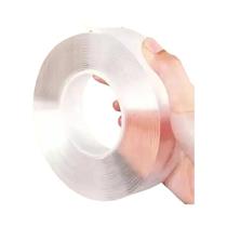 Fita Nano Dupla Face Ultra Forte De Alta Viscosidade 20-50mm De Largura Transparente Reutilizável