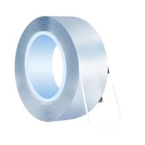 Fita Nano Transparente Dupla Face Reutilizável Adesiva Impermeável 123m X 2030mm Home Gekkotape