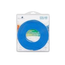 Fita Neon 12v Azul Corte Minimo 2,5 Cm Rolo De 5 Metros