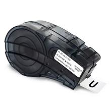 Fita Nylon Compatível Brady M21-500-499-WT Branca Letra Preta 12mm