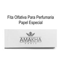 Fita Olfativa Bloco De Papel Especial Prova De Perfume Amakha Paris - 10 Blocos com 100 Unidades Cada Kit 1000 Unidades