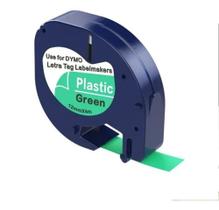 Fita P/ Etiquetadora Rotuladora Dymo Letratag Verde Fita P/ Etiquetadora Rotuladora Dymo Letratag Verde
