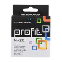 Fita P/ Rotulador Brother M-k231 Pt65 Pt70 Pt80 Pt85