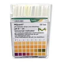 Fita Papel Indicador pH 0 A 14 Merck Mquant 100 Testes com NF