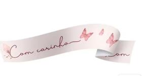 Fita Paper Look 32mm x 100 Com Carinho Fita Paper Look 32mm x 100 Com Carinho