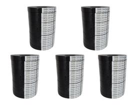Fita para Alceador em Plástico Reciclado Preto Tubo com 10 Rolos de 30 Metros - Grammax - Kit 5 Unidades Fita para Alceador em Plástico Reciclado Preto Tubo com 10 Rolos de 30 Metros - Grammax - Kit 5 Unidades