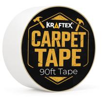 Fita para Carpete Kraftex 27,5 m x 4,8 cm Dupla Face de Alta Resistência Fita para Carpete Kraftex 27,5 m x 4,8 cm Dupla Face de Alta Resistência