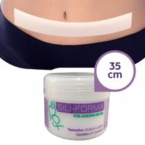 Fita Para Cicatriz Lâmina De Silicone Sili Forma 35cm X 3cm Fita Para Cicatriz Lâmina De Silicone Sili Forma 35cm X 3cm