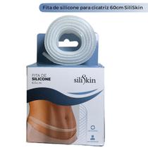 Fita Para Cicatriz Queloide Gel Silicone Siliskin 60cm X 3cm