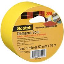 Fita para Demarcaçao de Solo Amarela 50MM X 10M SCOTCH 3M