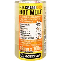 Fita para Empacotamento HOT MELT 48X100M Transparente