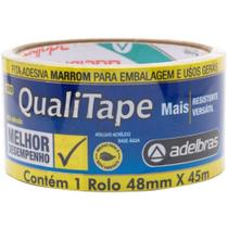 Fita para Empacotamento Qualitape 48MM X 45M Marrom Fita para Empacotamento Qualitape 48MM X 45M Marrom