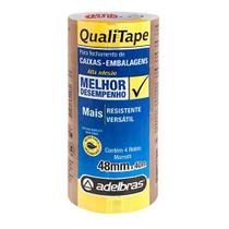 Fita Para Empacotamento Qualitape 48Mmx40M. Marrom Fita Para Empacotamento Qualitape 48Mmx40M. Marrom