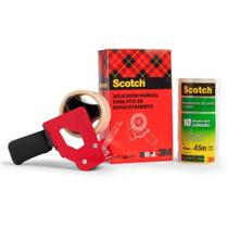 Fita para Empacotamento SCOTCH 5802 TRANS.45X45M+DISPE KITC/108 Fita para Empacotamento SCOTCH 5802 TRANS.45X45M+DISPE KITC/108