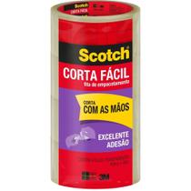 Fita para Empacotamento SCOTCH Corta Facil 45MMX40M TR PCT.C/04