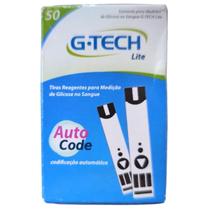 Fita para Glicemia 50un - GTech Lite