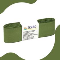 Fita Para Laço De Gorgurão Verde Oliva - 22mm C/10 Metros - Nybc