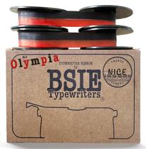 Fita para máquina de escrever BSIE Olympia, pacote duplo Fita para máquina de escrever BSIE Olympia, pacote duplo