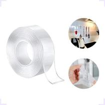 Fita Para Parede Alta Fixação Reutilizavel Multiuso 3 Metros