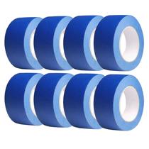 Fita para pintores JayJayUp, 5 cm de largura, azul, 8 rolos, 400 m no total Fita para pintores JayJayUp, 5 cm de largura, azul, 8 rolos, 400 m no total