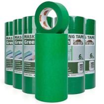 Fita para pintores TAPEBEAR Green Multi-Surface 48 mm x 55 m 36 rolos