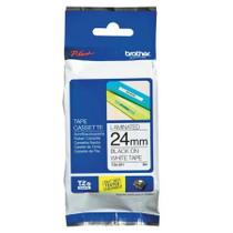 Fita para rotulador TZE251 Branco escrita Preto 24mm - Brother Fita para rotulador TZE251 Branco escrita Preto 24mm - Brother