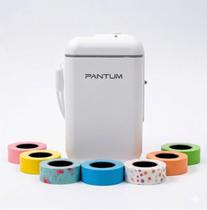 Fita para Rotuladora Pantum PP-110 Branco Jóia - 14X80X80PC Fita para Rotuladora Pantum PP-110 Branco Jóia - 14X80X80PC