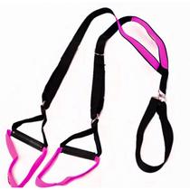 Fita para Treino Suspenso tipo TRX Exercício Funcional Pilates Yoga Fisioterapia Funcional Musculação Exercícios Saude