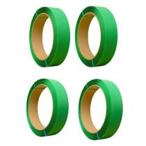 Fita PET para Arquear 16mm Kit 4 Rolos 4kg Super Resistente