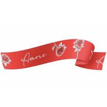 Fita Presente Maxi 32mm 100m Amore Vermelho