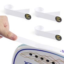 Fita Protetora Cabeça De Raquete Tennis Beach Tennis Branco - 3 Un