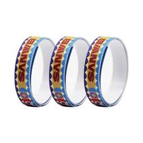 Fita Protetora De Borda Para Raquete De Tênis De Mesa SANWEI 3 Peças Durável Anti-Colisão PVC