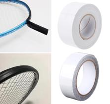 Fita protetora para cabeça de raquete na cor preta ou branca com 40cm