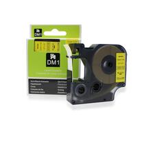 Fita Refil Compatível D1 45018 Amarela 12mm para Rotulador Dymo Label Manager LM150 LM160P LM210D LM420P LM500TS PnP Color Pop PL100 PL150 RhinoPro