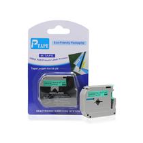 Fita Refil Compatível M-731 MK-731 Verde 12mm p/ Rotulador Brother PT-65 PT-70 PT-80 PT-85 PT-90 PT-M95 PT-70BM PT-45 PT-55 PT-100 PT-110