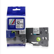 Fita Refil Compatível TZe TZ-231 Branca 12mm p/ Rotulador Brother PT-H105 PT-H110 PT-D200 PT-D210 PT-D400 PT-D600 PT-D610BT PT-P300BT P-Touch Cube
