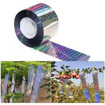 Fita Refletiva Espanta Pássaros Repelente Aves 45 Metros Protege Ambiente BOM1318 - BOMD