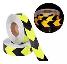 Fita Refletiva Parachoque Caminhão Segurança 5 cm x 5 Metros