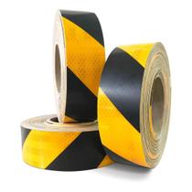 Fita Refletiva Verde Com Setas Sinalização Alto Brilho Locais Escuros 5M a Prova Dagua Sol Super Resistente