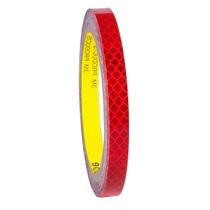 Fita reflexiva 3M 4092 Diamond Grade Outdoor Safety 5cm vermelha
