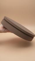 Fita Ripada Marrom Autocolante 5cm x 5mm - 10m