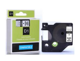 Fita Rotulador Dymo Branco 19mm D1 45803 Compatível