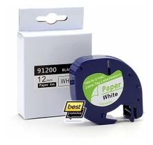 Fita Rotuladora Dymo 12mmX4m 91200 Compativel