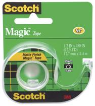 Fita Scotch Magic de 1/2 x 450 polegadas (104) com dispensador Fita Scotch Magic de 1/2 x 450 polegadas (104) com dispensador