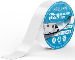 Fita Selante PAULINN 5cm x 15m Branca UV Resistente às Intempéries Fita Selante PAULINN 5cm x 15m Branca UV Resistente às Intempéries