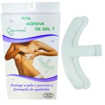 Fita Silicone Gel T Invertido Para Cicatriz Mamoplastia Mastopexia